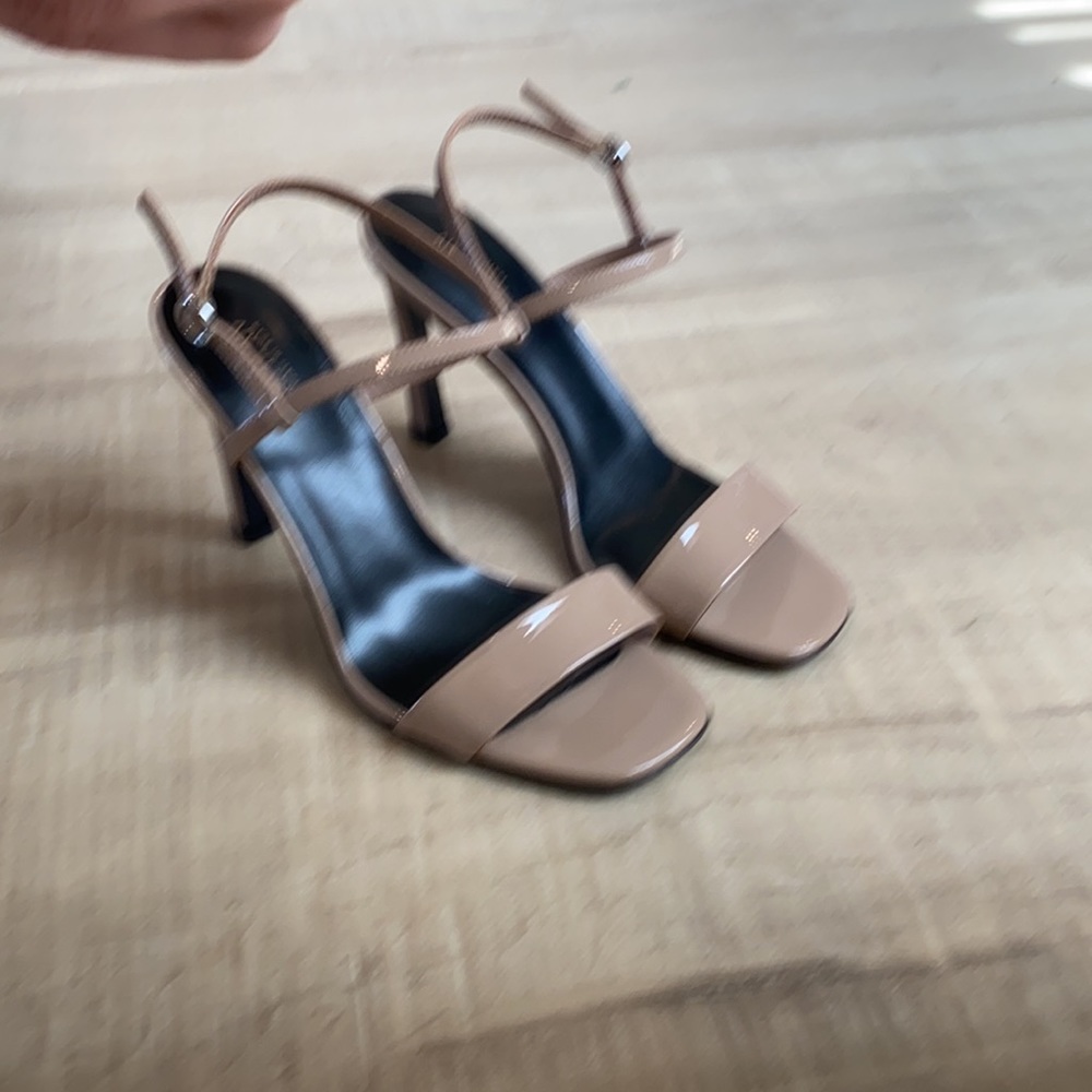 Via spiga nude heels